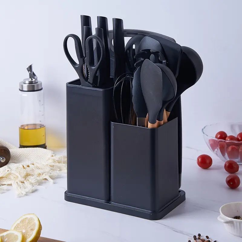 Globetrek° KitchenwareSet: Värmebeständiga Kökredskap I Silikon Köksutrustning Uppsättning