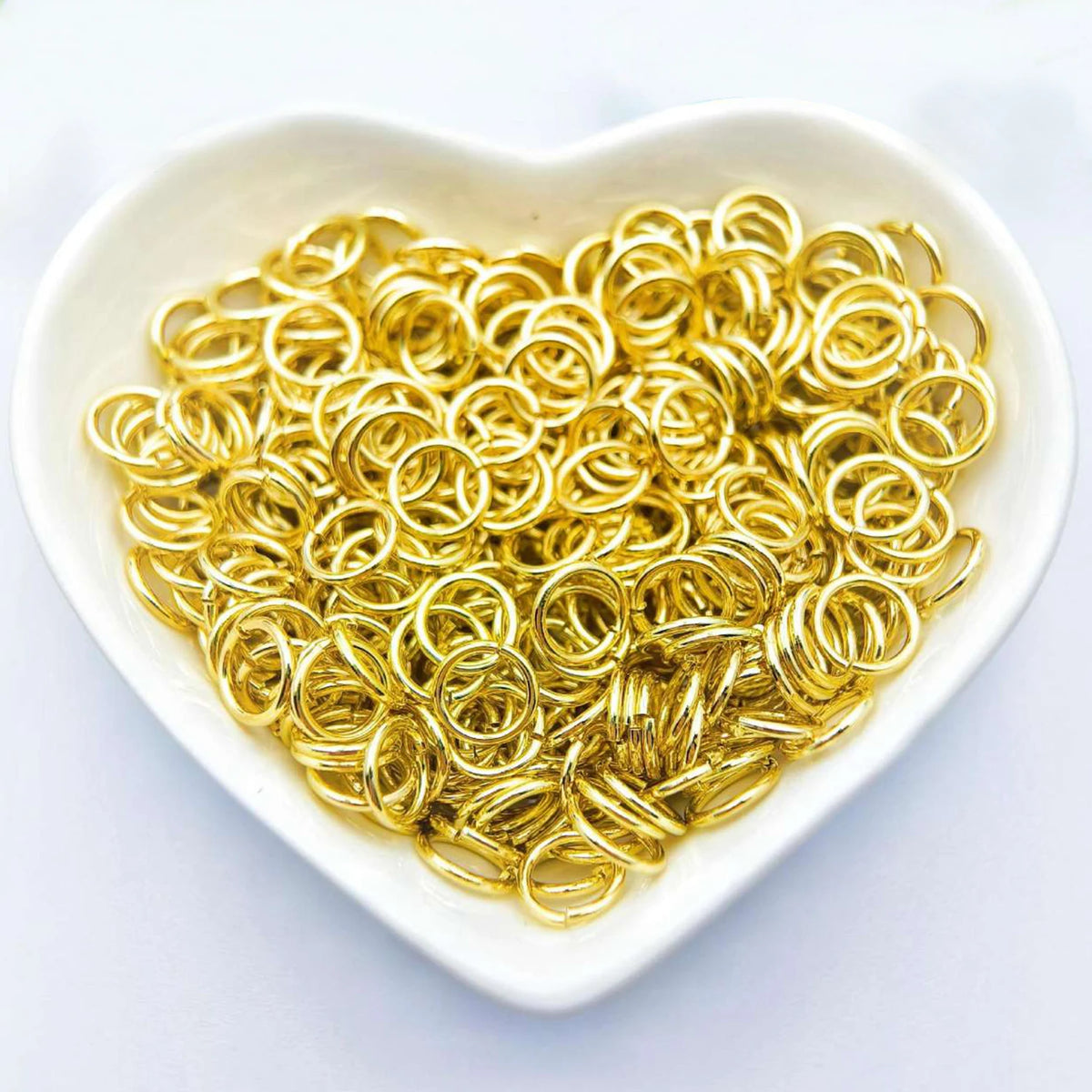 3-12mm Gold Silver Coppery Color Split Rings Connectors Loops Open Jump Rings Metal For Diy Jewelry Finding Making Accessories